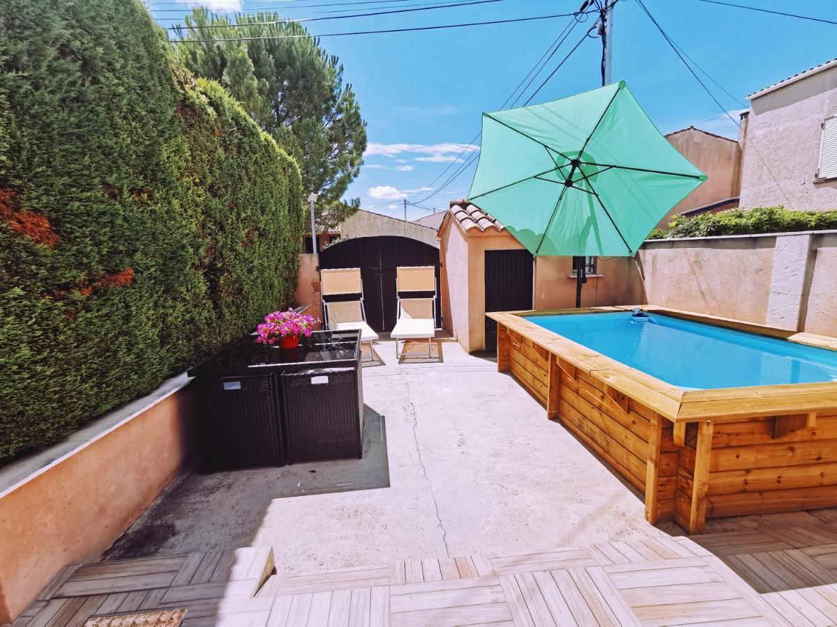 Studio Privatif Climatise , Terrasse Et Piscine Pernes-les-Fontaines Dış mekan fotoğraf